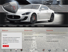 Tablet Screenshot of pinnaclesportscars.nl